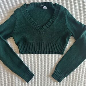H&M Deep Green Sweater